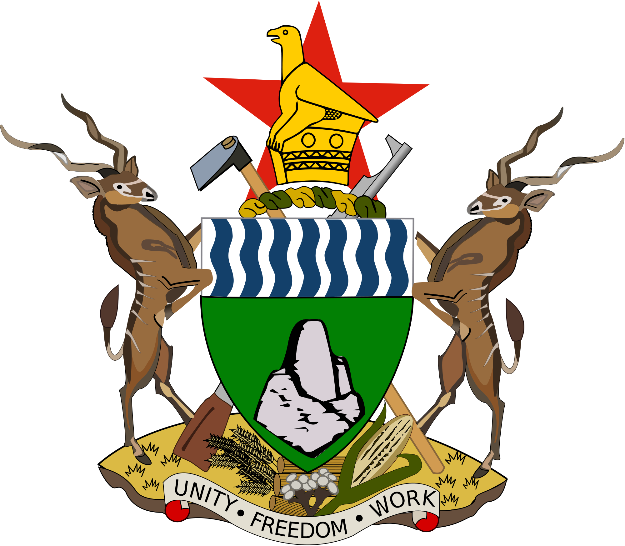 Zimbabwe coat of arms
